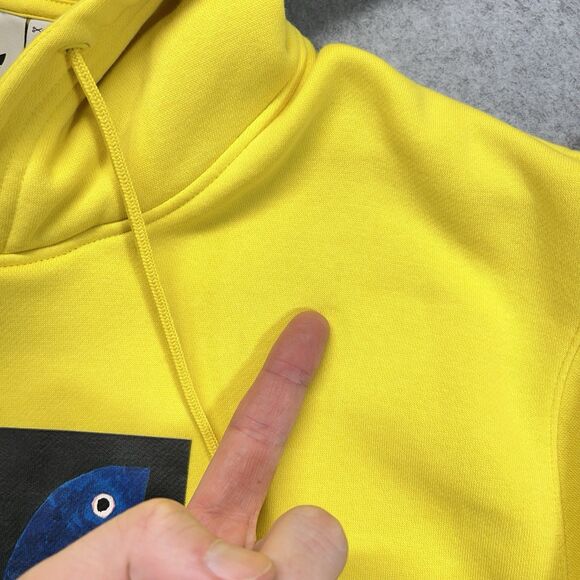 Adidas Marc Gonzales Shmoo Hoodie Men’s Small Yellow Skate Graphic - Picture 12 of 14